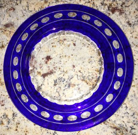 Blarney Blue Underplate for Finger Bowl