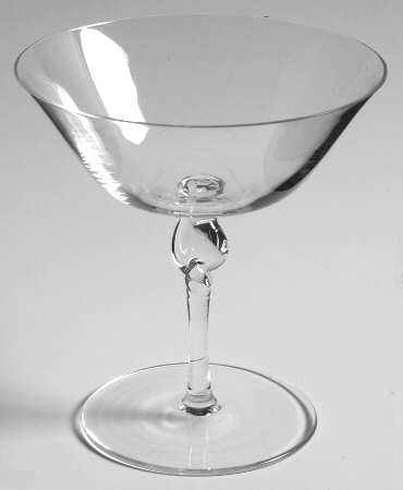 Clarence Champagne/Tall Sherbet by Val St Lambert