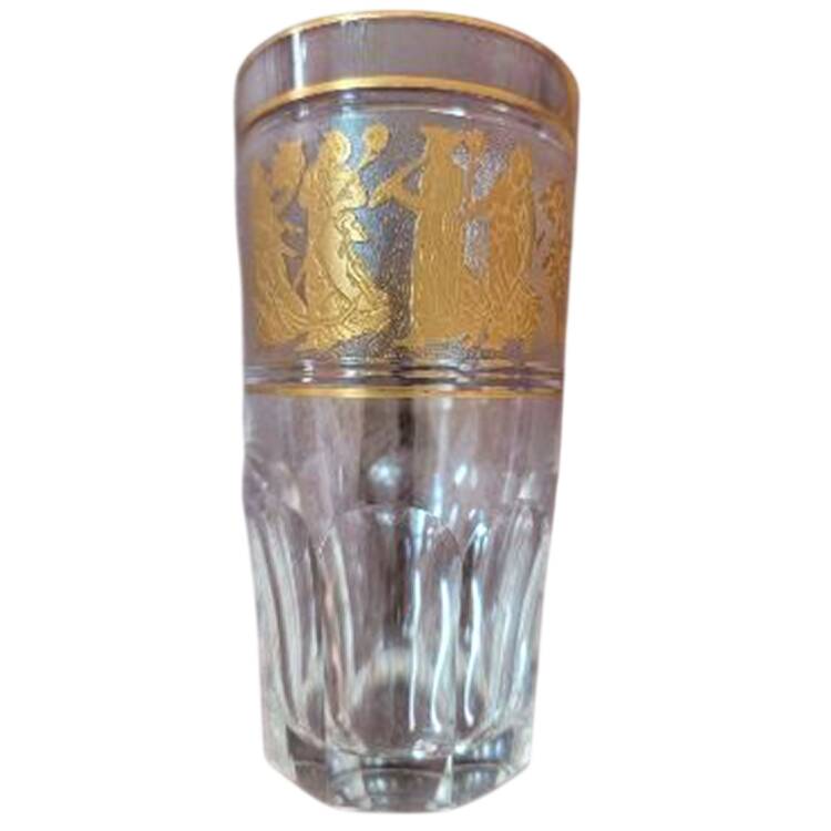 Danse de Flore Clear (Cathedral Shape) 12 Oz Flat Tumbler