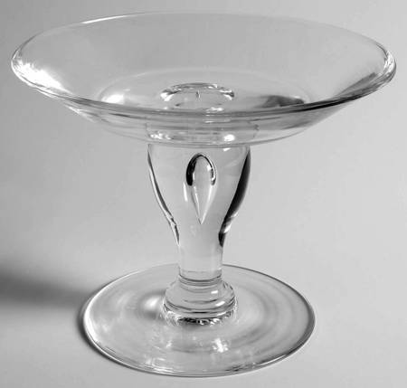 Empire 5" Height Open Compote by Val St Lambert
