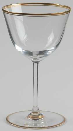 Eva Gold Wine Glass