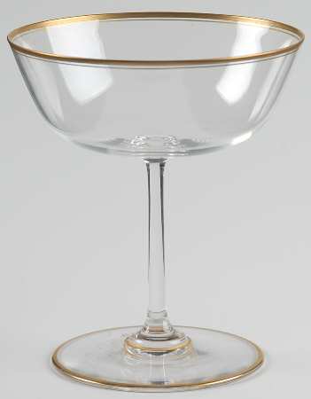 Eva Gold Champagne/Tall Sherbet