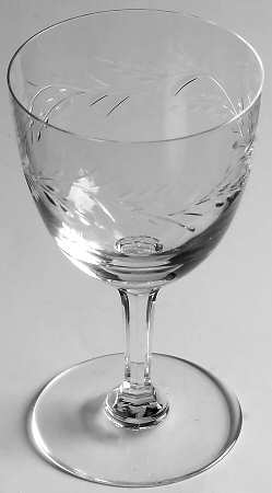 Ferndale Wine Glass by Val St Lambert