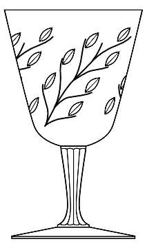 Gavotte Water Goblet