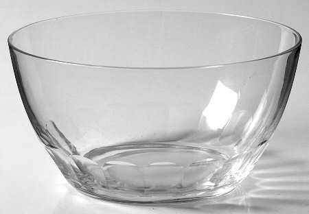 Gevaert TCPL Clear Small Fruit Dessert Bowl by Val St Lambert