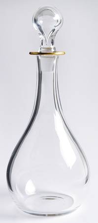 Glamour (Gold Trim) Decanter & Stopper