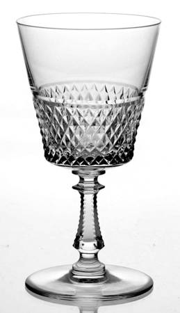 Heidelberg (Diamond Cut) Wine Glass
