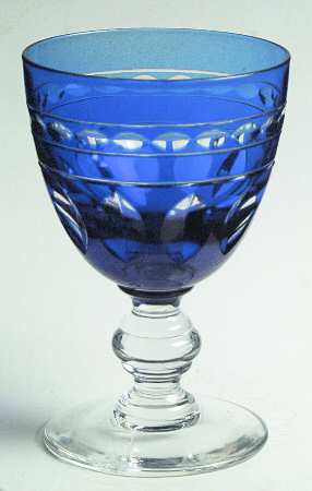 Kent York Cobalt Wine Glass
