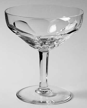 Montana TCPL Clear Champagne/Tall Sherbet by Val St Lambert