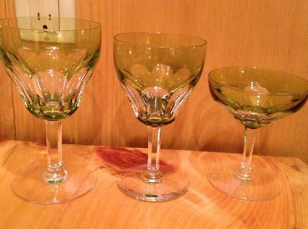 Montana TCPL Clear Green Water Goblet