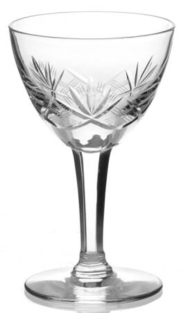 Ouchy (Plain Bowl) Cordial Glass by Val St Lambert