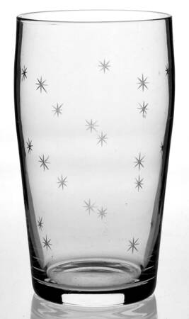Pully Stars 14 Oz Flat Tumbler by Val St Lambert