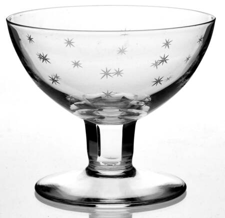 Pully Stars Low Sherbet by Val St Lambert