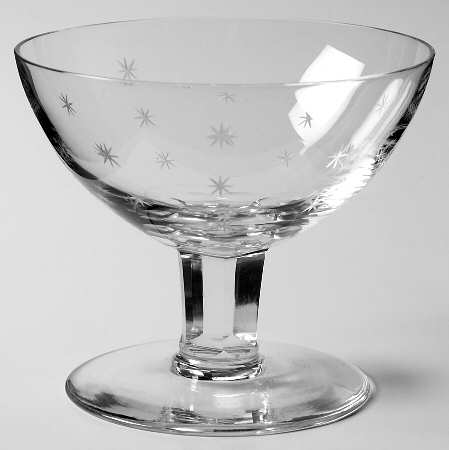 Pully Stars Oyster or Fruit Cocktail by Val St Lambert