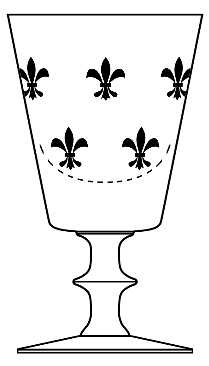State Fleur De Lys by Val St Lambert