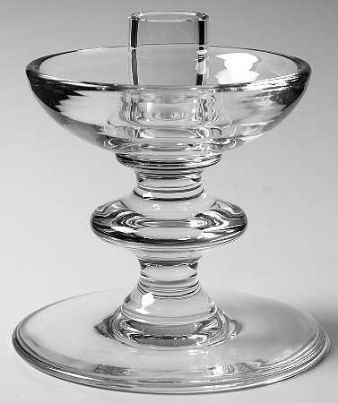 State Plain 5" Single Light Candlestick