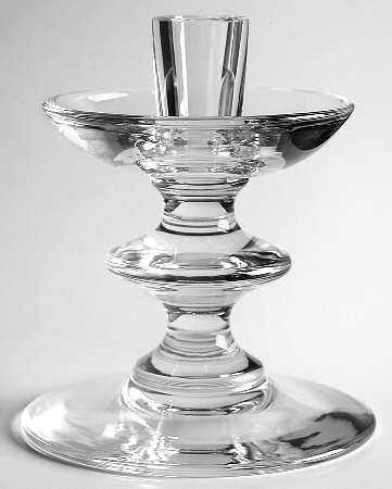 State Plain 5" Single Light Candlestick