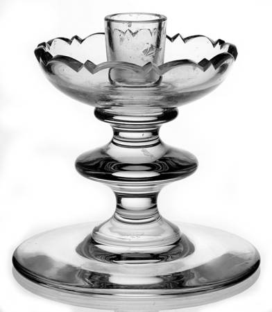 State Plain 5" Single Light Candlestick