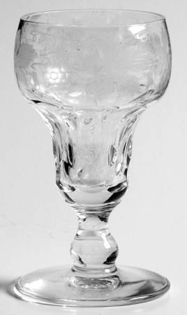 Vignes Cordial Glass by Val St Lambert