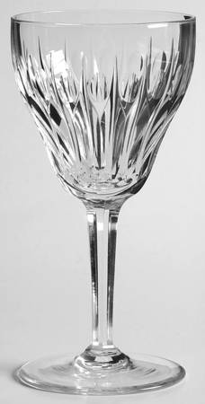 Zermatt Cut 6-1943 Wine Glass by Val St Lambert