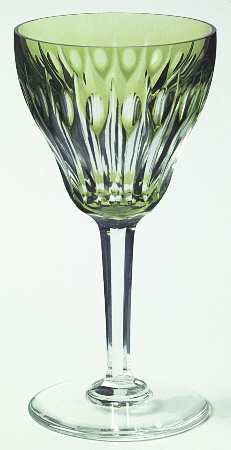 Zermatt Green Wine Glass