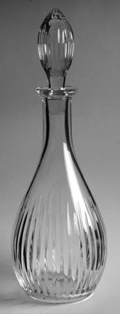 Lugano (Cut Base) Decanter & Stopper