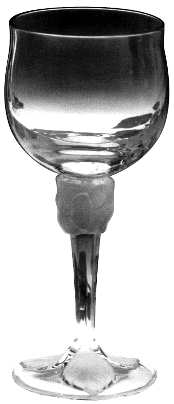 Rose Wine Glass
