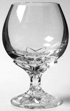 Tulipe Clear Brandy Glass