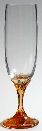 Tulipe Amber Fluted Champagne