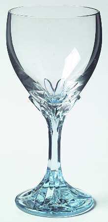 Tulipe Blue Wine Glass