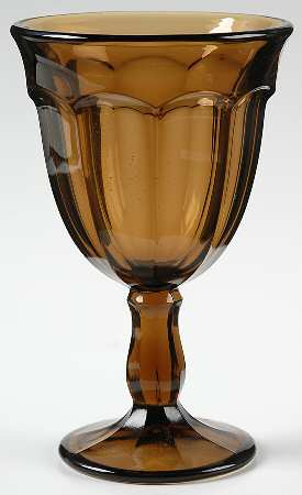 Arlington Brown Wine Glass