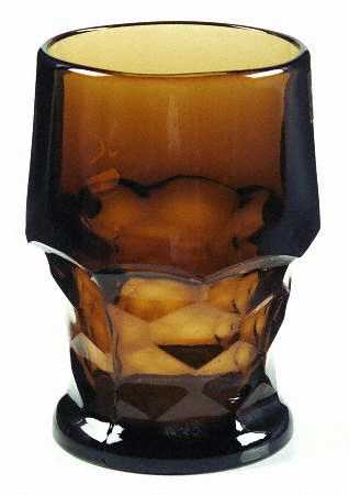 Georgian Nutmeg Brown 12 Oz Flat Tumbler