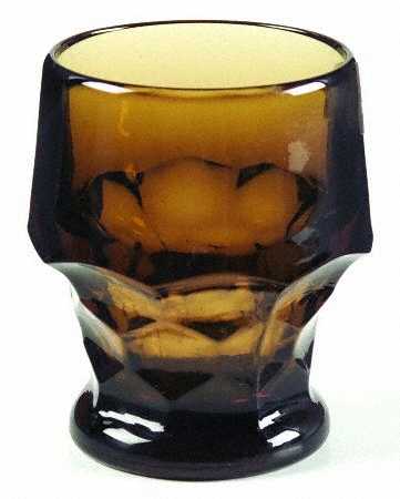 Georgian Nutmeg Brown Juice Glass