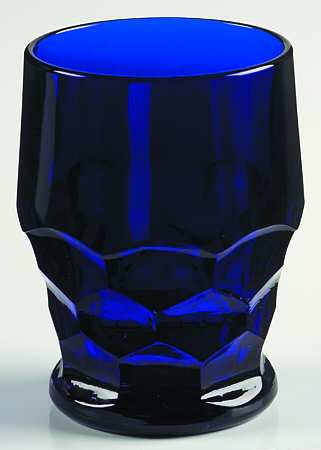Georgian Cobalt Blue 5 Oz Flat Tumbler