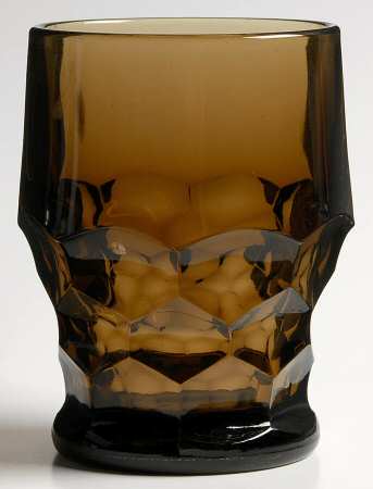 Georgian Nutmeg Brown 8 Oz Flat Tumbler