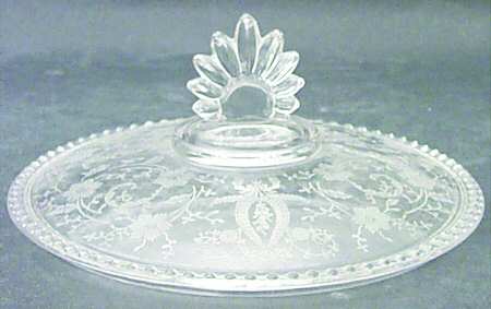 Prelude (Long Stem, Rippled Bowl) Lid for Candy Dish