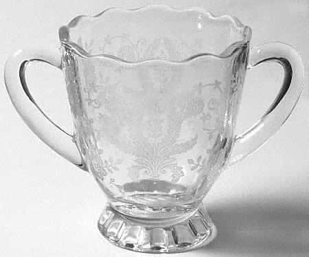 Prelude (Long Stem, Rippled Bowl) Sugar-Open