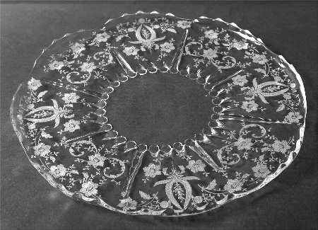 Prelude (Long Stem, Rippled Bowl) 14" Torte Plate