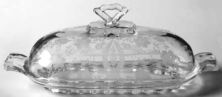 Prelude (Long Stem, Rippled Bowl) 1/4 Pound Covered Butter