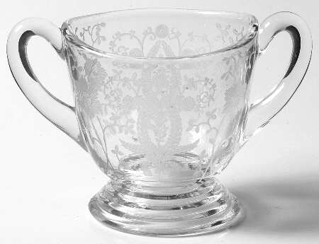 Prelude (Long Stem, Rippled Bowl) Mini Open Sugar