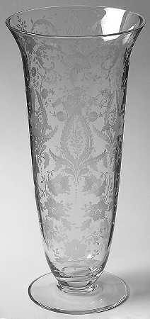 Prelude (Long Stem, Rippled Bowl) 11" Flared Vase