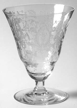 Prelude (Long Stem, Rippled Bowl) Juice Glass