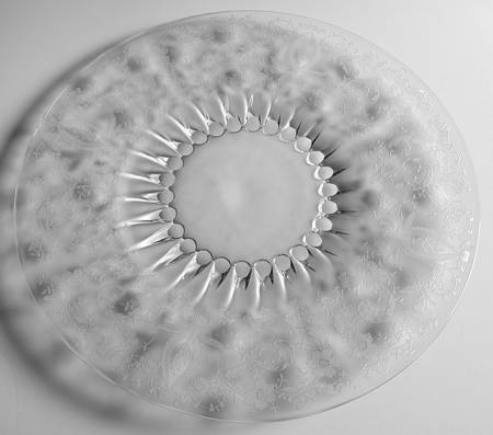 Prelude (Long Stem, Rippled Bowl) 14" Torte Plate