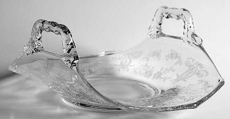 Prelude (Long Stem, Rippled Bowl) 2 Handled Bon Bon