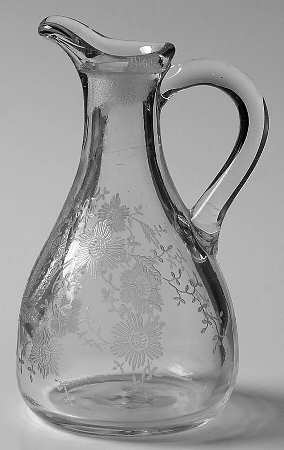Prelude (Long Stem, Rippled Bowl) Oil Cruet No Stopper