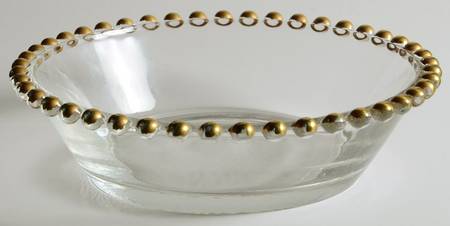 Candlewick Gold 6" Round Bowl