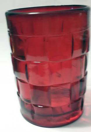 Ashley Ruby Flat Tumbler