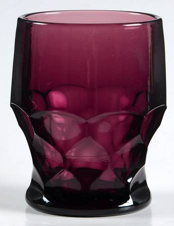 Georgian Amethyst 9 Oz Flat Tumbler