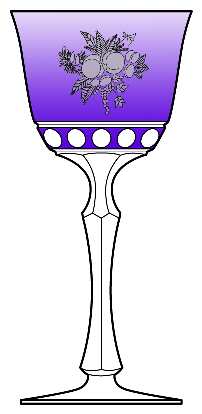 Duke of Gloucester Amethyst Hock Wine