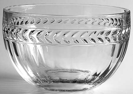 Miss Desiree (Pressed) 6" Round Bowl